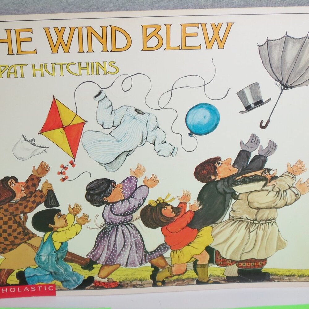 The Wind Blew Children's "Big Book" First Scholastic Printing 1993